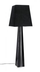 Bizzotto Lampadar metal bumbac negru Tripura 46x151 cm (0828158)