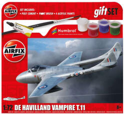 Airfix - Hanging Gift Set de Havilland Vampire T. 11 (A55204A) (A55204A)