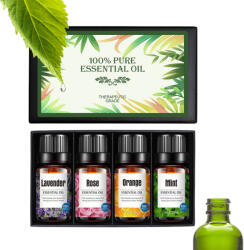 PureEssential Pulaiyi Aromaterápiás illóolaj készlet - 4 db (aromatic_oilset_4pc)
