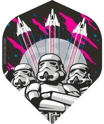 Original Stormtrooper - 3 Stormtroopers & 3 Space Crafts - No2 - 100 Micron - Darts Toll (f4156)