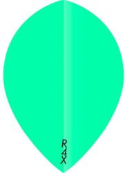 RUTHLESS - R4x - Solid - Zöld - Pear - 100 Mikron - Darts Toll (f3445)