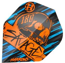 HARROWS - SAVAGE NARANCSSÁRGA/KÉK - DARTS TOLL (hf8501)