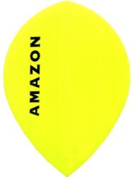 Amazon - Pear Shape Sárga - 100 Mikron - Darts Toll (f0318)