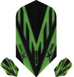 XQMAX - Max Flight - Zöld - Slim - 100 Mikron - Darts Toll (f1140)
