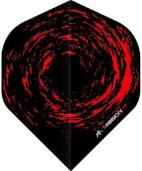 MISSION - Nova No2 Piros - 100 Mikron - Darts Toll (f2851)