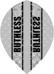 RUTHLESS - Clear Panel Embossed - Fehér - Pear - 100 Mikron - Darts Toll (f3583)