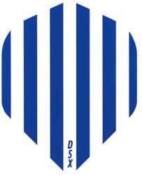 DESIGNA - Dsx Football - Kék & Fehér - No2 - 100 Mikron - Darts Toll (f2037)