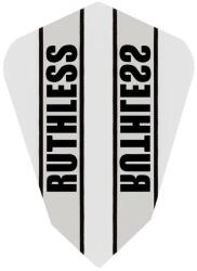 RUTHLESS - Clear Panel - Fehér - Fantail - 100 Mikron - Darts Toll (f3568)