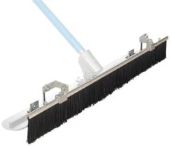 Betontrowel kézi lehúzólap kefe + kefetartó sín és adapter, 120 cm, magnéziumos és acél lapra is szerelhető (75-BT800101)