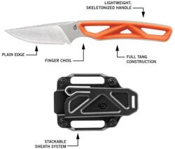 Gerber Exo-Mod Caper FE Orange tőr (1055361) - profikisgep