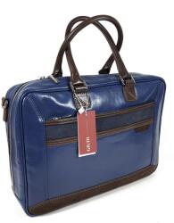 GIUDI kék-barna laptoptartós aktatáska G10436COLCA-GZ