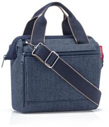 Reisenthel ALLROUNDER CROSS sötétkék, halszálka mintás divattáska MQ4113