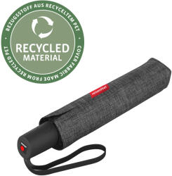 Reisenthel DUOMATIC oda-vissza automata, szürke cirmos esernyő RR7052