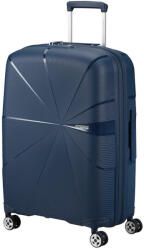 Samsonite STARVIBE négykerekű, tengerész kék, közepes bővíthető bőrönd 146371-1596 - taskaweb