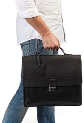 BURKELY fekete két részes A/4-es aktatáska 900-637822-10 - taskaweb