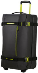 Samsonite URBAN TRACK fekete-lime közepes, vízhatlan bevonatos utazótáska M 150028-A185
