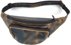 Blázek&anni Blázek és Anni Portugál, nagy zsebes bőr zippes övtáska BA-82PO/2 - taskaweb