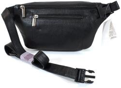 RIALTO fekete, zippes, sok részes övtáska RT1264/C-03