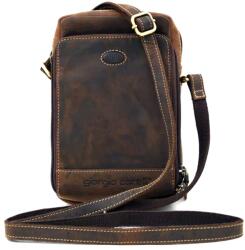 Giorgio Carelli álló, zippes, kis férfi vall és testtáska GC270826-011 - taskaweb