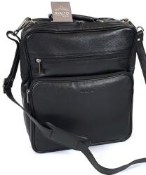 RIALTO A/4-es fekete férfi bőr álló férfi táska R3585AE