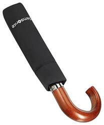 SAMSONITE WOOD CLASSIC S kampós fafogós oda-vissza automata esernyő-fekete 108978-1041 - taskaweb