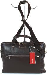 GIUDI sötétbarna, A/4-es, elegáns női irattartó táska G10199PTAQ-08 - taskaweb