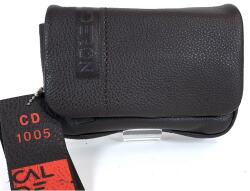 CALDERÓN Calderón sötétbarna, fedeles, övre fűzhető táska CD1005 - taskaweb