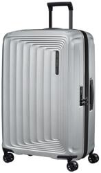 Samsonite NUON négykerekű bővíthető közepes bőrönd 69cm-matt ezüst 134400-4052 - taskaweb