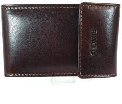 RIALTO barna bőr nyomatos kártyatartó RP6421D-02 - taskaweb