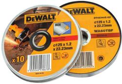 DEWALT DT42340TZ-QZ Vágókorong fémre 125mm 10 Db (DT42340TZ-QZ)