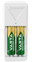 VARTA 57656101451 Mini töltő + 2 db AA 2100 mAh akkumulátor (VARTA_57656101451) (VARTA_57656101451)