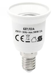 HOME E27/E14 foglalatátalakító adapter, max. 2 A (E27/E14) - kontaktor