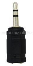LogiLink Audioadapter, 3, 5 mm-es 3-Pin/M 2, 5 mm-es 3-Pin/F (LOGILINK_CA1102) (LOGILINK_CA1102)