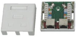 Datacom STP dupla aljzat Cat5e 2 x RJ45 (2316)