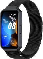 4wrist Milánói szíj, mágneses csattal Huawei Watch Band 10, 9, 8 -hoz - Black