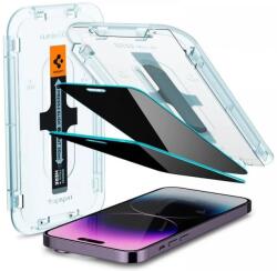 Spigen Glass EZ Fit Privacy 2 Pack iPhone 14 Pro Max üvegfólia (AGL05203)