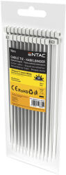 Entac Kábelkötegelő 7, 6mmx370mm fehér 50db (ECT-7.6-370-W)