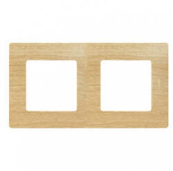 Legrand 397096 Niloé 2-es keret, világos fa dekor (397096)