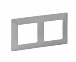 Legrand Valena Life kettős keret, alumínium - 754132 (754132)