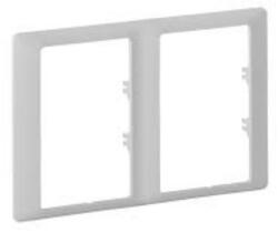 Legrand 754222 Valena Life kettős keret 2x2P+F csatlakozóaljzathoz fehér (754222)