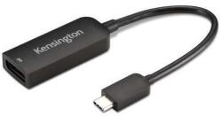 Kensington K34680WW video átalakító kábel USB C-típus DisplayPort Fekete (K34680WW) (K34680WW)