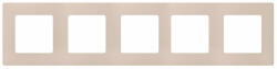 Legrand 665015 Niloé 5-ös keret, bézs (665015)