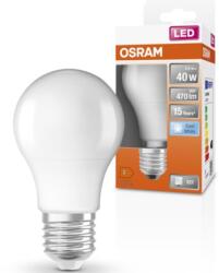 OSRAM E27 LED Star 4, 9W 470lm 4000K hidegfehér 200° - 40W izzó helyett (4058075304178)