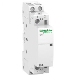 Schneider Electric Acti9 iCT20A - A9C22722 - kontaktor, 50Hz, 2NO, 230 - 240VAC (A9C22722)