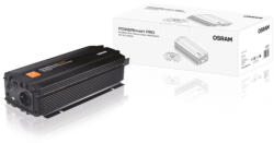 OSRAM POWERinvert PRO módosított színuszhullámos autós inverter, 12V DC, 1000W (OEINVMA10)
