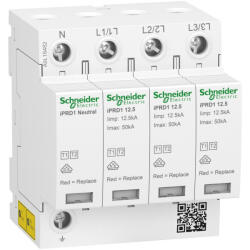 Schneider Electric Acti9 iPRD1 -A9L16482 -túlfeszültség -korlátozó, 12.5r, 3P-N (A9L16482)