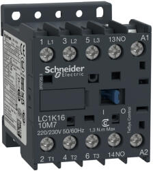 Schneider Electric TeSys K - LC1K1610M7 - Mágneskapcsoló 16A, 1 záró, AC, 50/60 Hz (LC1K1610M7)