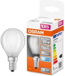 OSRAM E14 LED Star kisgömb 2, 5W 250lm 4000K hidegfehér 300° opál - 25W izzó helyett (4058075436404)