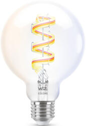 Philips okos E27 filament LED, 2200-6500 K, 40 W izzó helyett (RGBW) (929003267201)