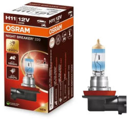 OSRAM Night Breaker +220% H11 halogén autóizzó, 1 darabos (64211NB220)